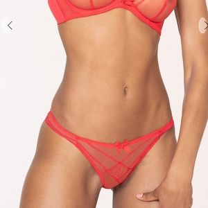 NWT Agent Provocateur Casper Brief Red